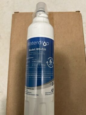 WD-F20 Refrigerator Water Filter - White/Blue